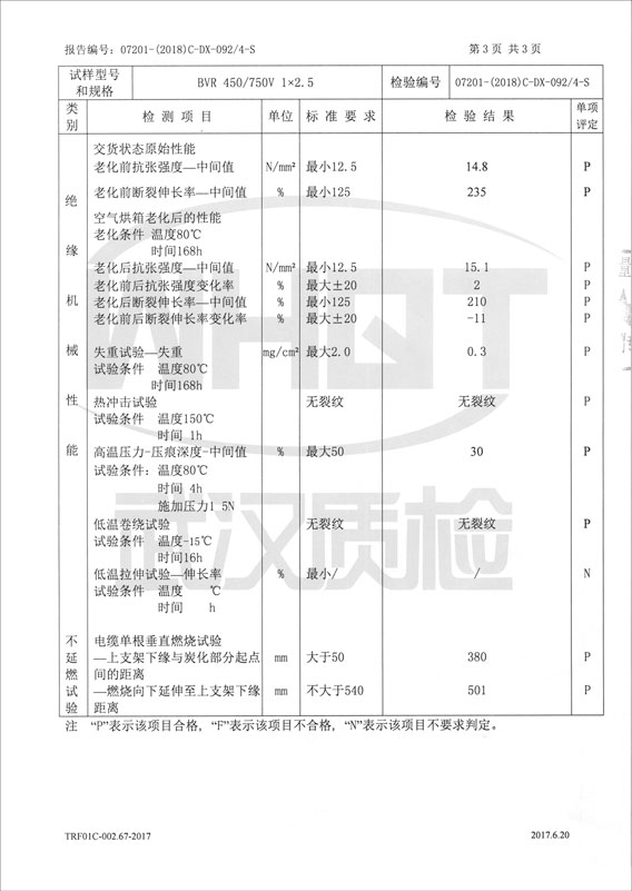 檢驗報告
